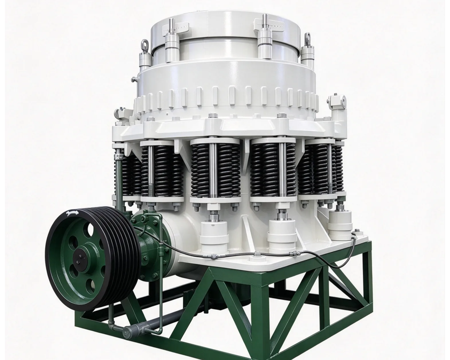 SMS high-efficiency spring cone crusher photo 4