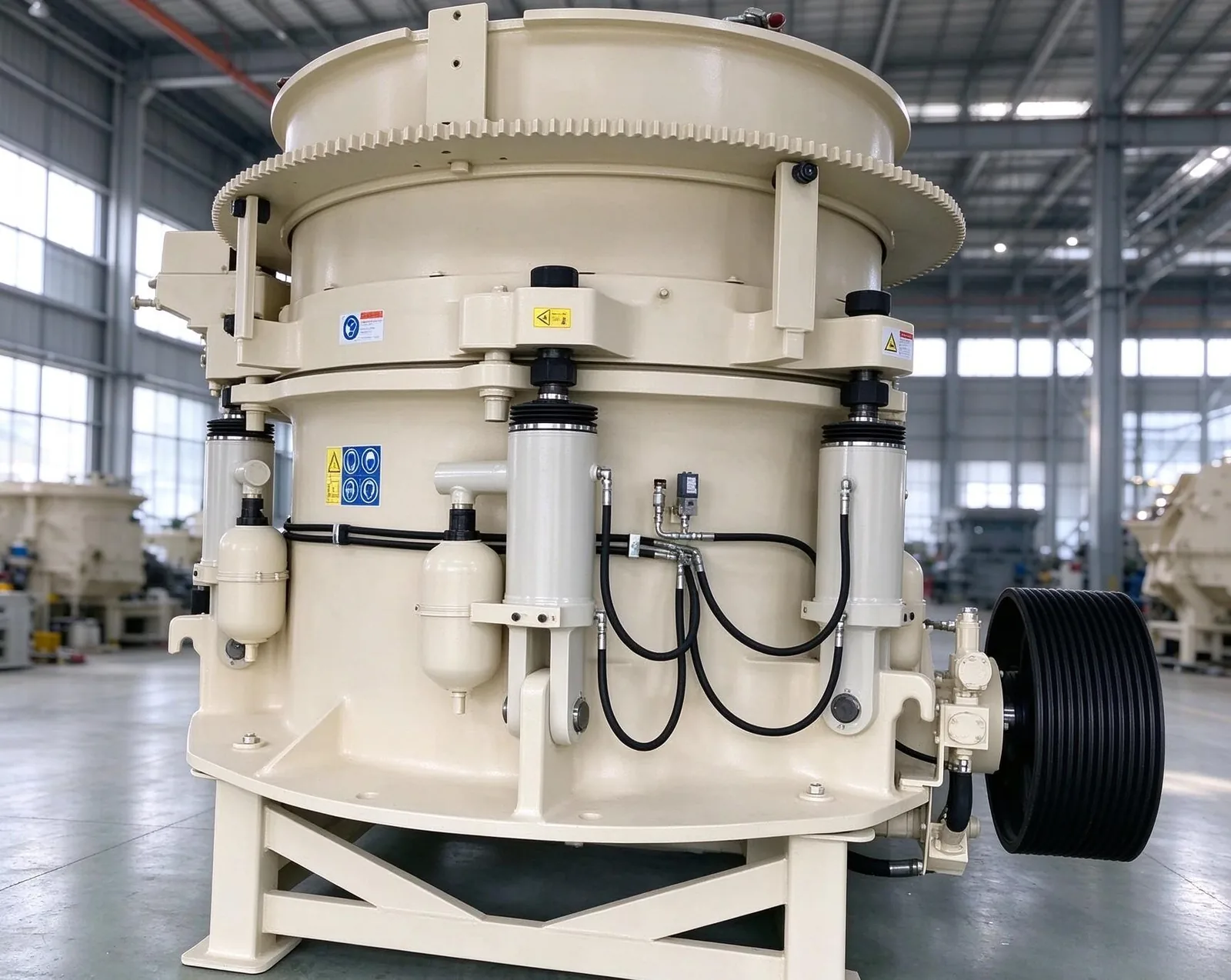 HHP multi-cylinder hydraulic cone crusher