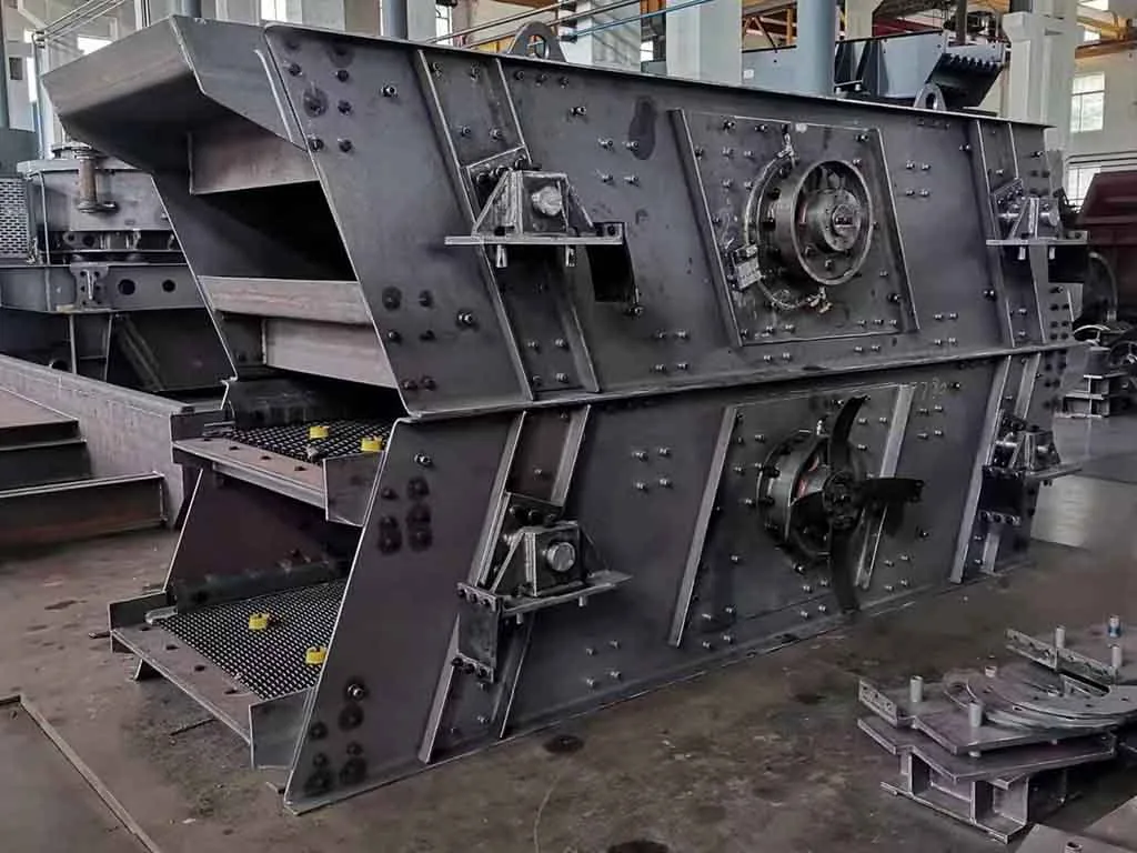 Circular Vibrating Screen on site 3